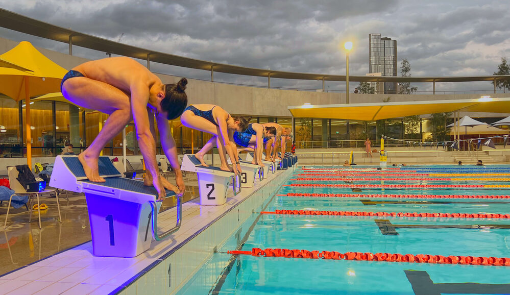 PMSC Club Racing at Parramatta Aquatic Centre